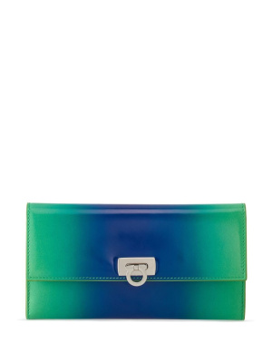 

Gancini-buckle leather wallet, Ferragamo Gancini-buckle leather wallet