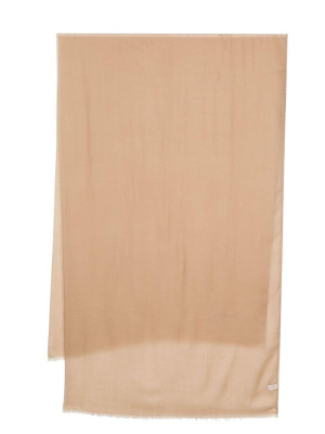 

Frayed-hem cashmere scarf, Ferragamo Frayed-hem cashmere scarf