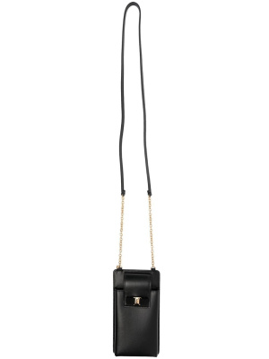 

Logo-print leather phone case, Ferragamo Logo-print leather phone case