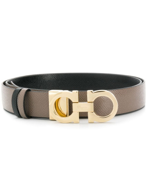 

Reversible Gancini belt, Ferragamo Reversible Gancini belt