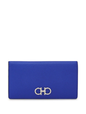 

Gancini-plaque leather wallet, Ferragamo Gancini-plaque leather wallet