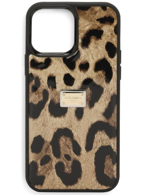 

Leopard-print Iphone 13 Pro case, Dolce & Gabbana Leopard-print Iphone 13 Pro case