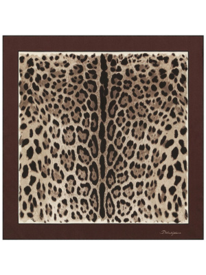 

Leopard-print silk scarf, Dolce & Gabbana Leopard-print silk scarf