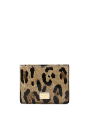 

All-over leopard-print wallet, Dolce & Gabbana All-over leopard-print wallet
