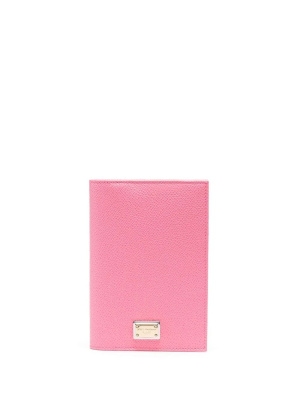 

Logo-plaque leather wallet, Dolce & Gabbana Logo-plaque leather wallet