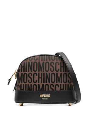 

Logo-print crossbody bag, Moschino Logo-print crossbody bag