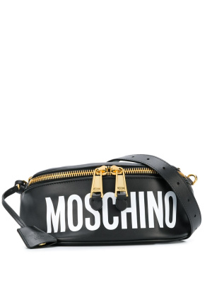 

Logo print belt bag, Moschino Logo print belt bag