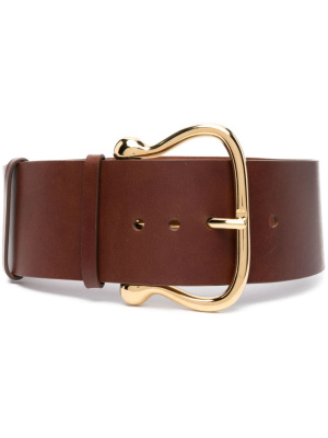 

Ardillon-buckle leather belt, Moschino Ardillon-buckle leather belt
