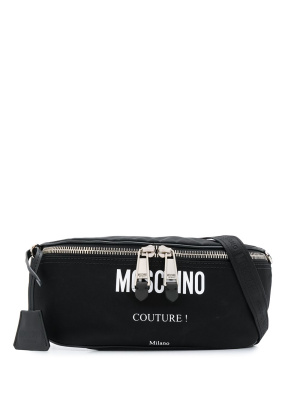 

Logo print belt bag, Moschino Logo print belt bag