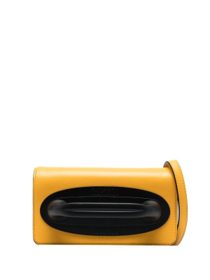 

Two-tone leather crossbody bag, Moschino Two-tone leather crossbody bag