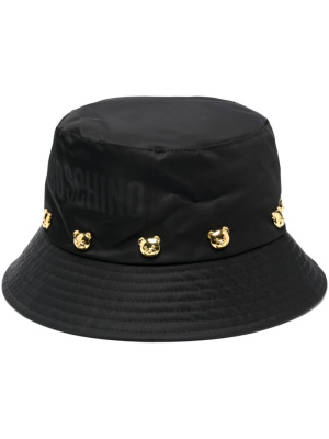 

Logo-print bucket hat, Moschino Logo-print bucket hat