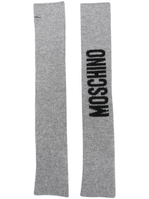

Intarsia-knit long sleeves, Moschino Intarsia-knit long sleeves