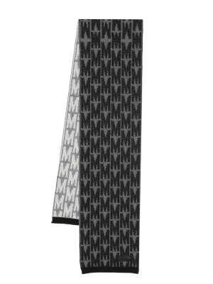 

Knitted monogram scarf, Moschino Knitted monogram scarf