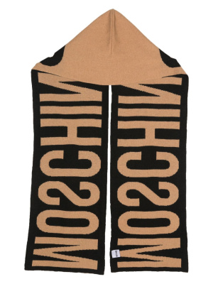 

Logo jacquard scarf, Moschino Logo jacquard scarf