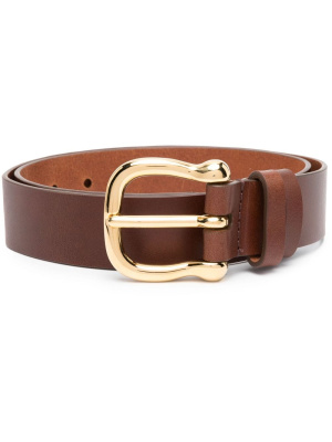

Ardillon-buckle leather belt, Moschino Ardillon-buckle leather belt
