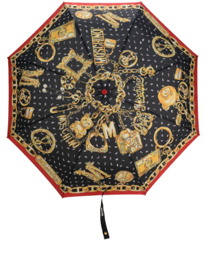 

Graphic-print umbrella, Moschino Graphic-print umbrella