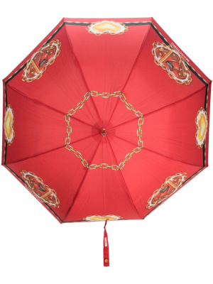 

Heart-print umbrella, Moschino Heart-print umbrella
