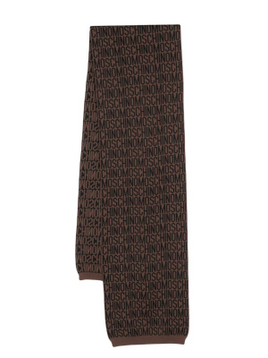 

Logo-print scarf, Moschino Logo-print scarf
