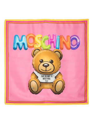 

Teddy Bear balloon-print foulard, Moschino Teddy Bear balloon-print foulard