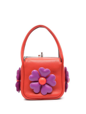 

Floral design mini tote bag, Moschino Floral design mini tote bag