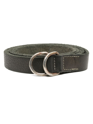 

Double-buckle leather belt, Guidi Double-buckle leather belt