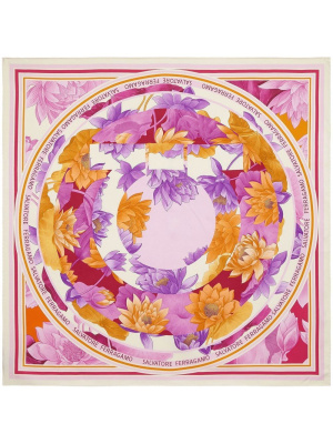 

Ninfee silk scarf, Ferragamo Ninfee silk scarf