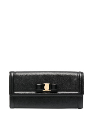 

Vara bow continental wallet, Ferragamo Vara bow continental wallet