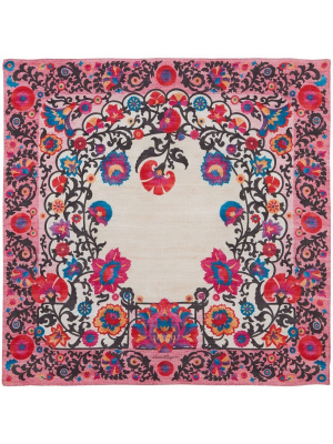 

Uzbekistan-print silk scarf, Ferragamo Uzbekistan-print silk scarf