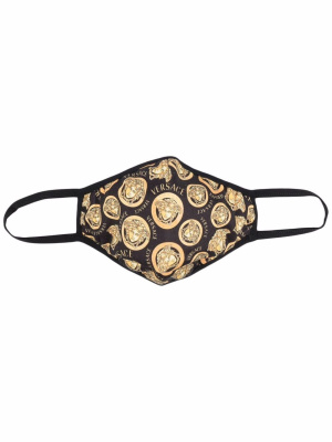 

Medusa logo-print face mask, Versace Medusa logo-print face mask
