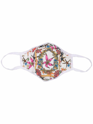 

Starfish-print face mask, Versace Starfish-print face mask