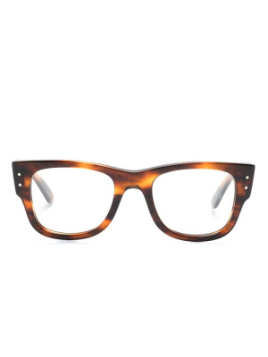 

Tortoiseshell-effect square-frame glasses, Ray-Ban Tortoiseshell-effect square-frame glasses