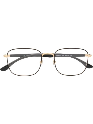 

Polished-effect square-frame glasses, Ray-Ban Polished-effect square-frame glasses