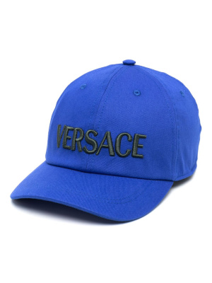 

Embroidered-logo baseball cap, Versace Embroidered-logo baseball cap