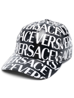 

Logo-print baseball cap, Versace Logo-print baseball cap