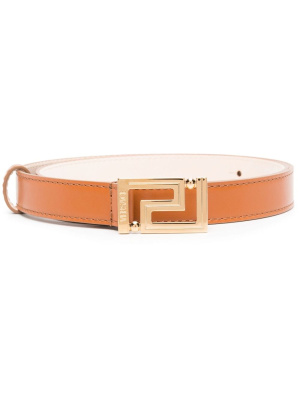 

Greca Goddess leather belt, Versace Greca Goddess leather belt