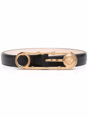 

Medusa leather belt, Versace Medusa leather belt