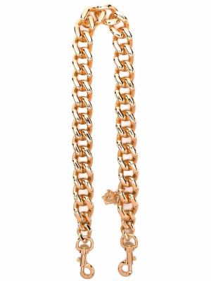 

Chain-link shoulder strap, Versace Chain-link shoulder strap