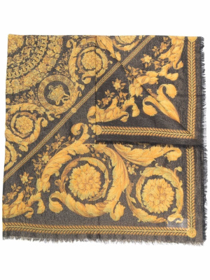 

Barocco-print scarf, Versace Barocco-print scarf