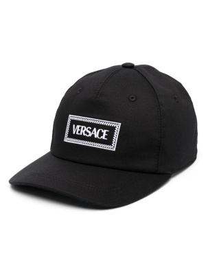 

Embroidered-logo baseball cap, Versace Embroidered-logo baseball cap