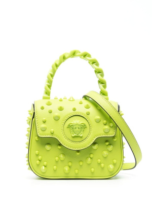

La Medusa studded mini bag, Versace La Medusa studded mini bag