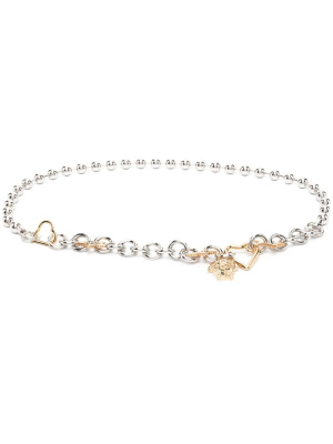 

Medusa-charm linked belt, Versace Medusa-charm linked belt