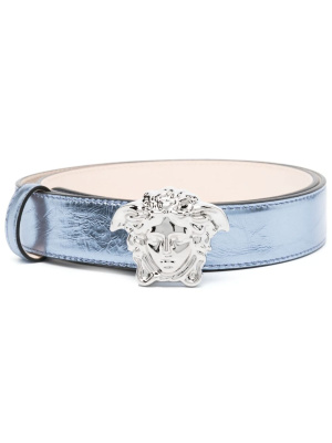

La Medusa Leather Belt, Versace La Medusa Leather Belt