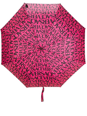 

Logo-print umbrella, Versace Logo-print umbrella