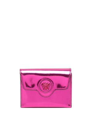 

Medusa metallic-finish cardholder, Versace Medusa metallic-finish cardholder