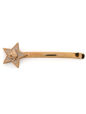 

Star-embellished hair pin, Versace Star-embellished hair pin