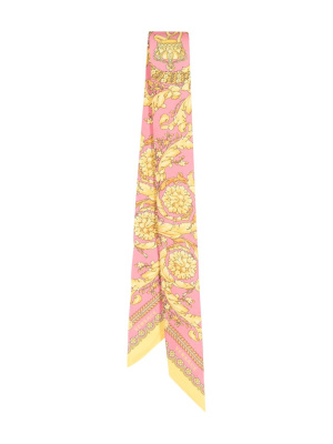 

Barocco-print silk scarf, Versace Barocco-print silk scarf