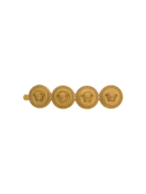 

Medusa coin hair clip, Versace Medusa coin hair clip