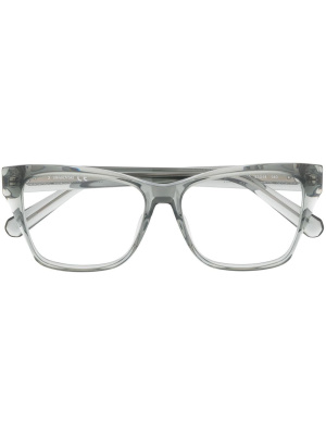 

Crystal-embellished square-frame glasses, Swarovski Crystal-embellished square-frame glasses