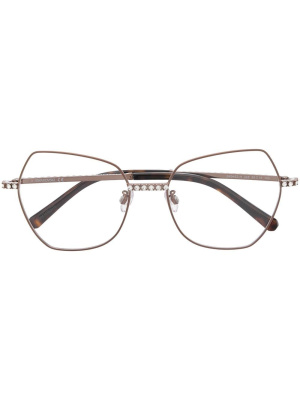 

Oversized crystal-embellished glasses, Swarovski Oversized crystal-embellished glasses