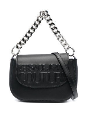 

Logo-embossed shoulder bag, Versace Jeans Couture Logo-embossed shoulder bag